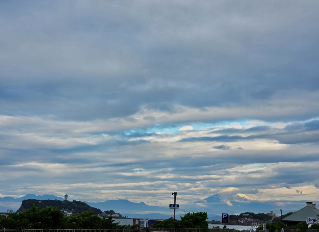 ブログ用富士と江の島